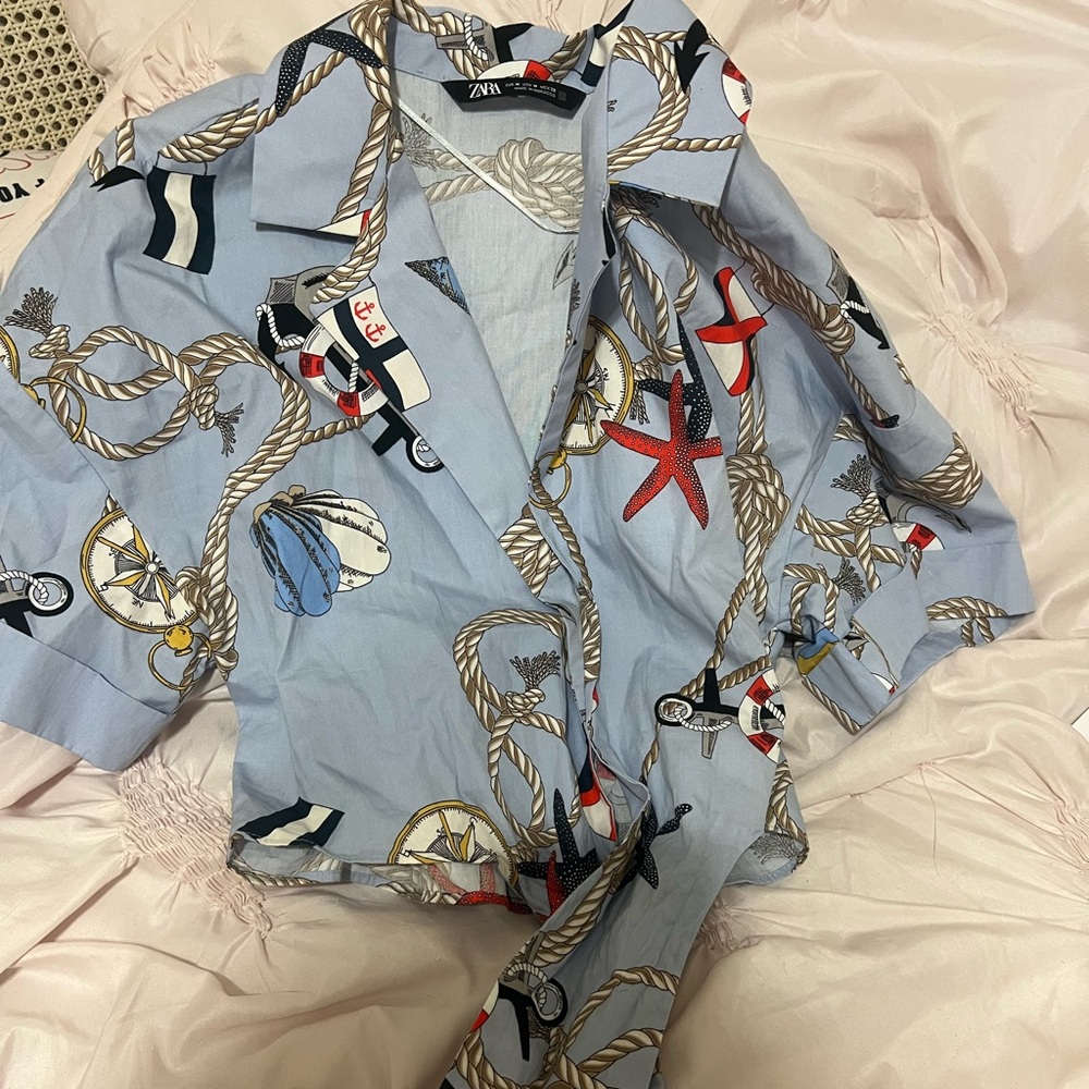 Zara nautical shirt